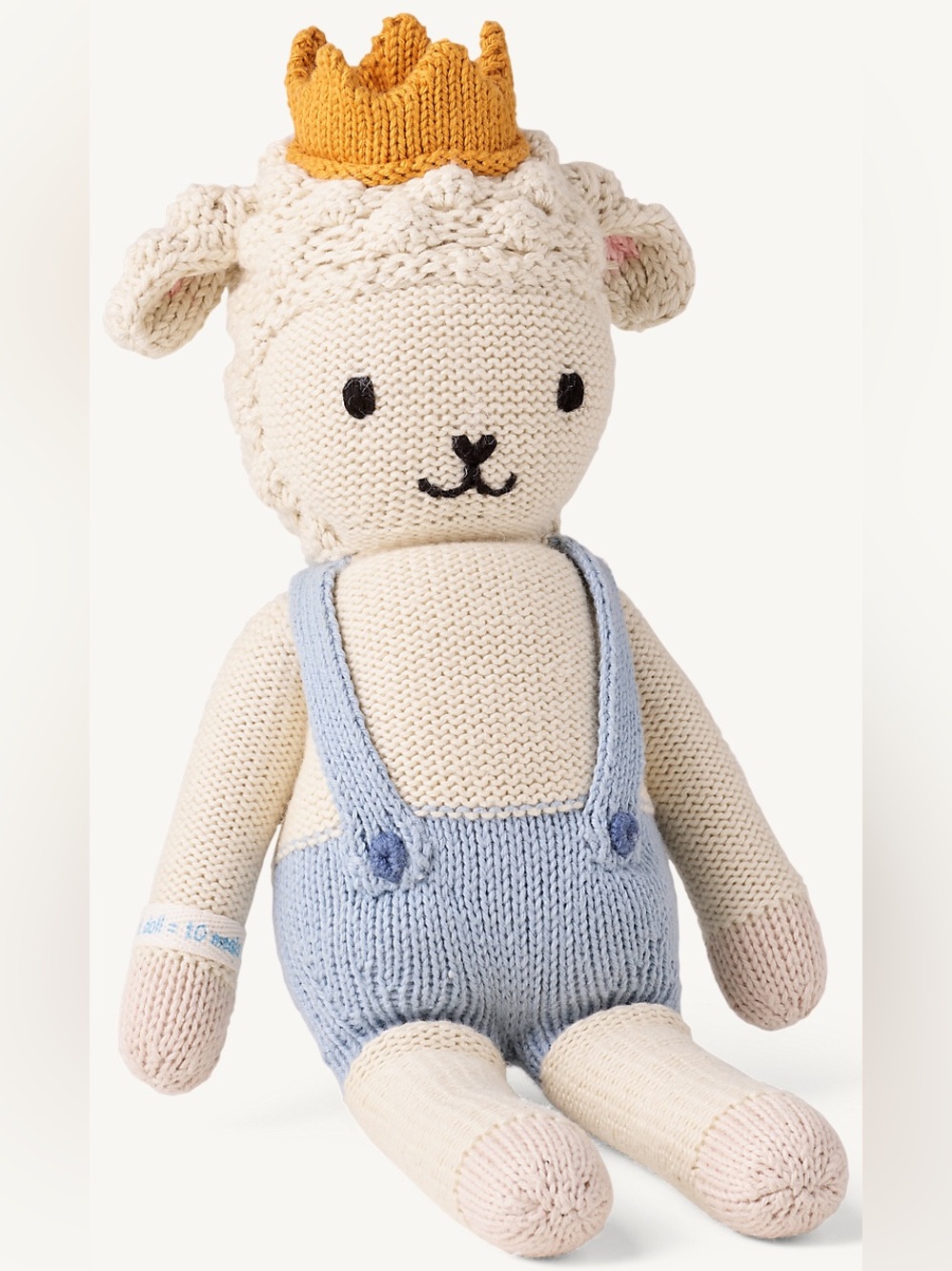 CUDDLE + KIND HAND-KNIT DOLL - SEBASTIAN THE LAMB